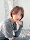 【joemi】大人ガーリーチョコレートナチュラルショート(小倉太郎