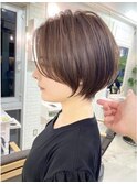 【Lond ambre】川村利幸/大人美人ショート×チョコレートカラー