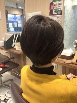 ヘアーマロン(HAIR MARRON)の写真/ずっと若々しく素敵な女性であり続けるためのお手伝い♪イチオシカラー剤でダメージレス×うる艶髪を実現◎