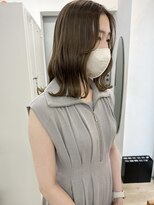 イコ 表参道原宿(ico)&nbsp;オリーブベージュ イルミナカラー 髪質改善