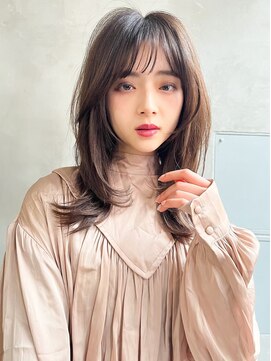 アルテ(ARTE) 【ARTE表参道/青山】モテ髪ミディアム×ブリーチなし透明感