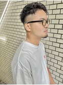 20代30代40代ツーブロックシークレットパーマビジネスカジュアル