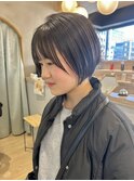 黒髪でも重たく見えない！まとまるショートボブを横浜で！