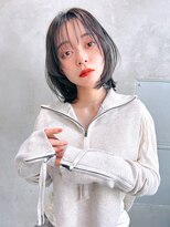 Liberte銀座 シースルーバング透けるblack
