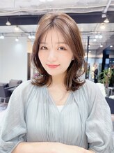 ファンナギンザ(FaNNa ginza) フェイスレイヤー/くびれミディ/韓国ヘア/シースルーバング/前髪