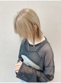 yuri/ミルクティーベージュ/ベージュカラー/ハイトーン/ブリーチ