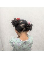 横濱ハイカラ美容院(haikara美容院) お子様ヘアセット　ツイン