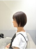 丸みショートボブ○山地