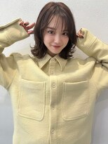 アンバー 池袋(amber)&nbsp;ニュアンスパーマ /ウェーブヘア/ふんわりミディアム[池袋]