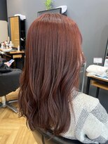 アルター(aL ter)&nbsp;ピンクブラウン［黒髪/ボブルフ/ネビージュ/小顔/ワンレン］