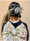 横浜卒業式ヘア着付け成人式浴衣ダブルカラーハイトーンカラー