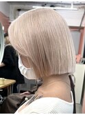 ホワイトピンクカラー(ブリーチ2回～)
