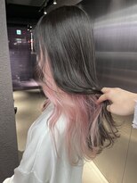 ペレ 渋谷(PELE) イメチェン/ホワイトブロンド/外ハネボブ/ワイドバング/渋谷