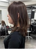 ハイライトバレイヤージュダブルカラーケアブリーチ20代30代