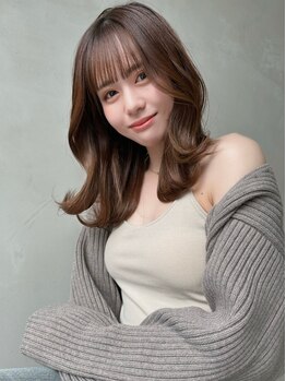 ルアナ(Luana)の写真/【カット+透明感カラー+ケラチンtr¥5980】圧倒的な技術×ハイセンスをプチプラ価格で♪