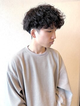 ラフ バイ マグ 南松本(R.A.F. by Mag) 松本緩めシャドウパーマ波巻きパーマツイストスパイラルパーマ