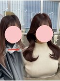 レイヤーカット/ワンカール/小顔/韓国風/髪質改善/新宿