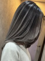 ルーゼン(LUXEN)&nbsp;【LUXEN】ホワイトグレージュバレイヤージュ