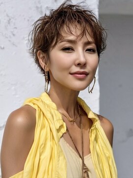 アルトリスト(Altruist Aging×HAIR&SPA) ★ダークアッシュ大人ガーリーボブ着物似合わせカット/髪質改善