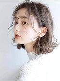 シースルーボブ
