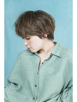 ヒルネ(hirune) ショートヘアニュアンスパーマ