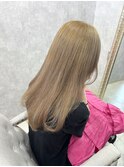 1度は叶えたいホワイティーベージュ(o^^o)