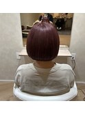 切りっぱなしボブ