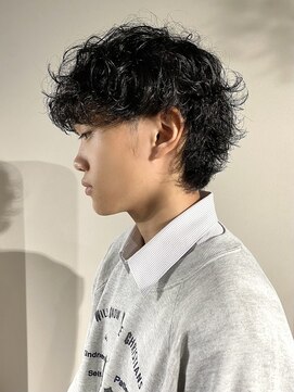 エイム(A-im) 【MEN,s】無造作ウェーブマッシュ