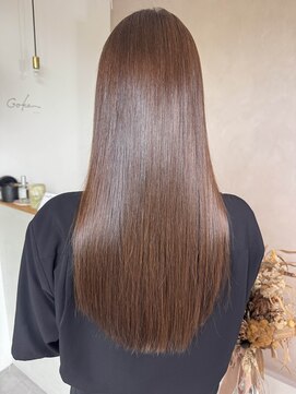 ゴカンムード(Gokan mood) 髪質改善白髪ぼかしインナーカラー縮毛矯正ブリーチ