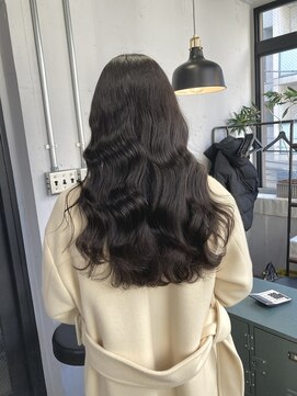 ロク 高田馬場(lok) チョコレートグレージュ【髪質改善カラー、高田馬場　lok】