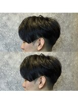 ココア(cocoa)&nbsp;刈り上げ前下がりセンターパート