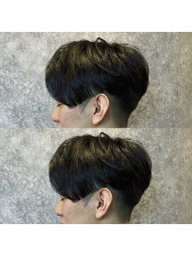 ココア(cocoa) 刈り上げ前下がりセンターパート