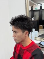 ブルーオーシャン 久留米店(BlueOcean) スパイキーショートピンパーマ