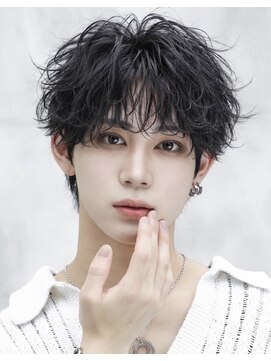 アストラ(ASTRA) MEN’S HAIR/波巻きツイストスパイラル/リバースセンターパート