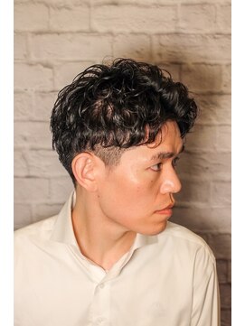 グレイスフルバーバー 赤坂見附店 好印象ラフウェーブ【バーバー/メンズカット/赤坂見附】