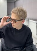 MEN’S HAIR/波巻きツイストスパイラル/リバースセンターパート