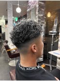 ツイストスパイラルパーマツーブロックツイストパーマ