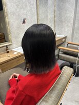 コンフィー(comfy)&nbsp;ヴァイオレットブラック×外ハネボブ