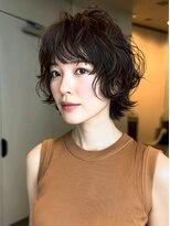 ルービック 豊中(Rubik's)&nbsp;大人可愛いマッシュショート×ゆるふわパーマ