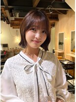 トーナイアティル(TONAI atil)&nbsp;顎下切りっぱなしボブ