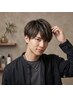 メンズカット+ブリーチ無しダブルカラー+髪質改善TR(池袋/髪質改善/縮毛矯正)