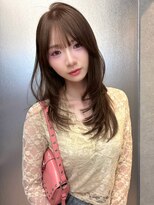 ボタン ハカタ(VOTAN hakata) 【前田七音】グレージュ/ハッシュカット/韓国風巻き