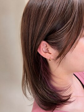 リビス(ribis) 耳掛けやアップスタイルでで映えるインナーカラー