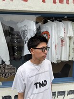 フォーコーナーズカットショップフェイビーズ 名古屋西(FourCornersCutShop favey's)&nbsp;スパイキーショート テーパーフェード メンズショート