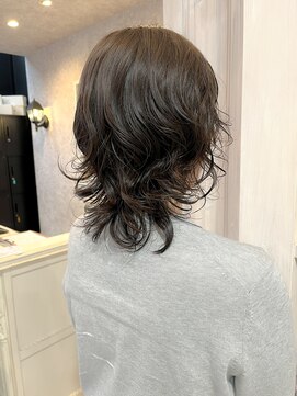 キャアリー(Caary) 福山美容室Caary髪質改善ミディアムレイヤー艶髪レイヤーパーマ