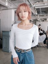 スティードアウェーク 立川北口店(Steed AWAYKE)&nbsp;layer BOB / high tone"light pink"【SteedAWAYKE/立川】