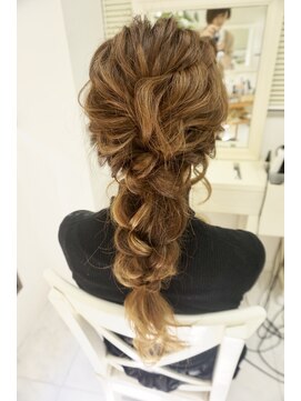 リサ 恵比寿(risa.) ふんわり編みおろし