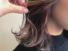 【インナーカラー】さりげなさ/こなれ感をプラスした、THREELANDのスタンダード