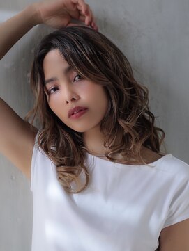 ヘア ラボ ニコ 藤沢店(hair Labo nico...) バレイヤージュ