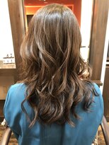 リゾーム 新小岩店(Rhizome) 艶髪ストレートの巻き髪